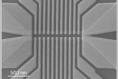image of a 500 nanometer qubit processor